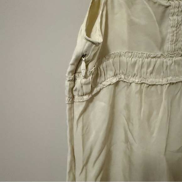 Vintage Y2K Cream Juicy Couture Camisole Blouse Sleeveless Tank Top Coquette - Picture 10 of 16